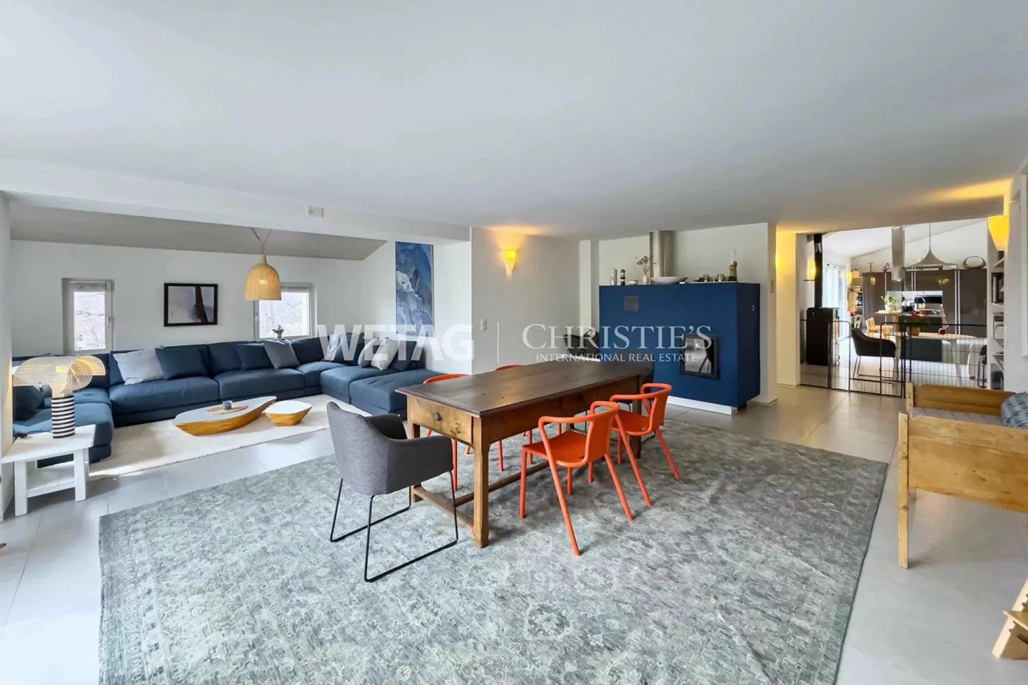 Elegante villa a Lugano-Vaglio con due dependance e piscina esterna in vendita - Foto 4 di 13