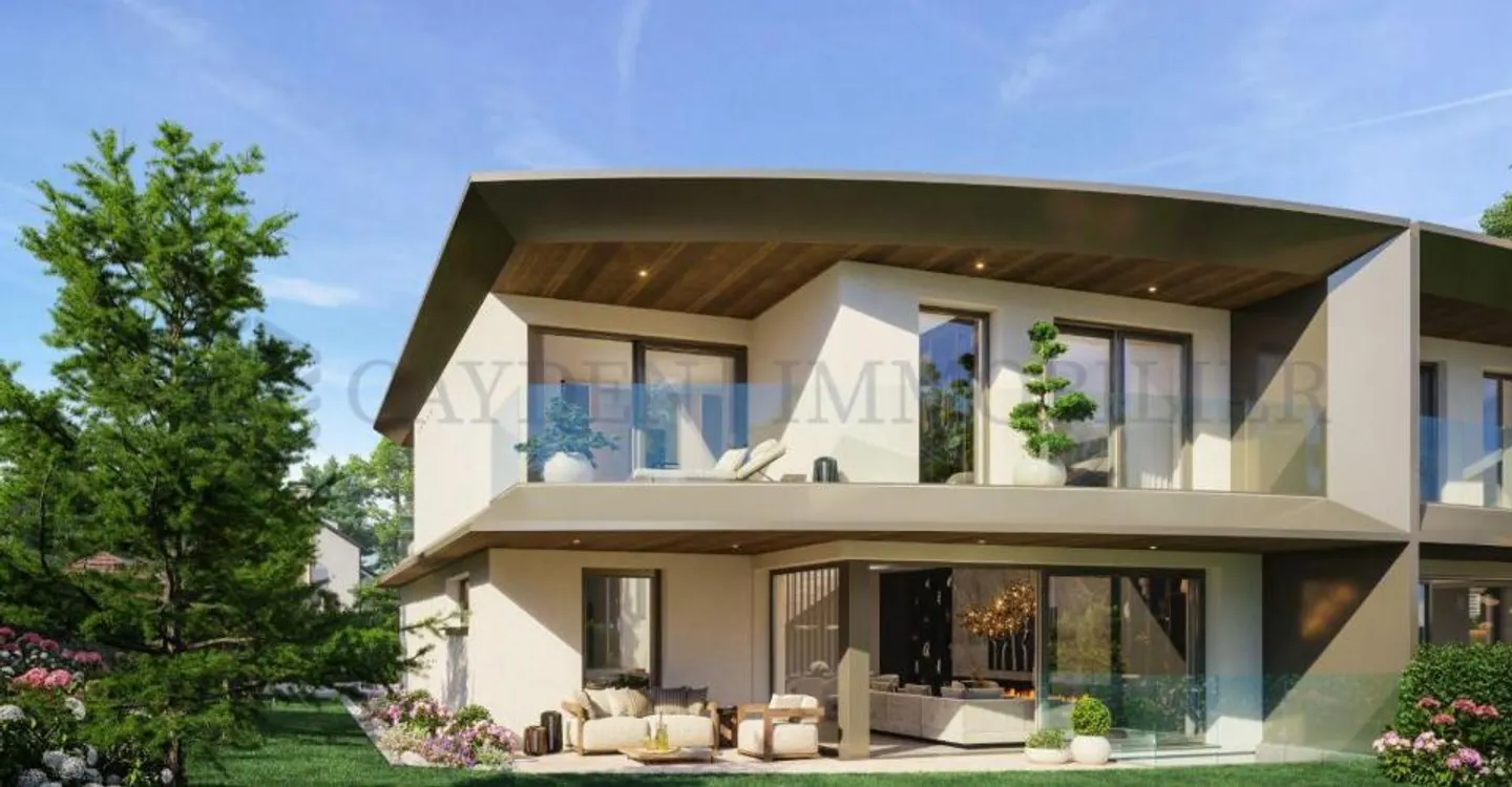 Villa contemporaine à Chêne-Bougeries - Photo 1 sur 7
