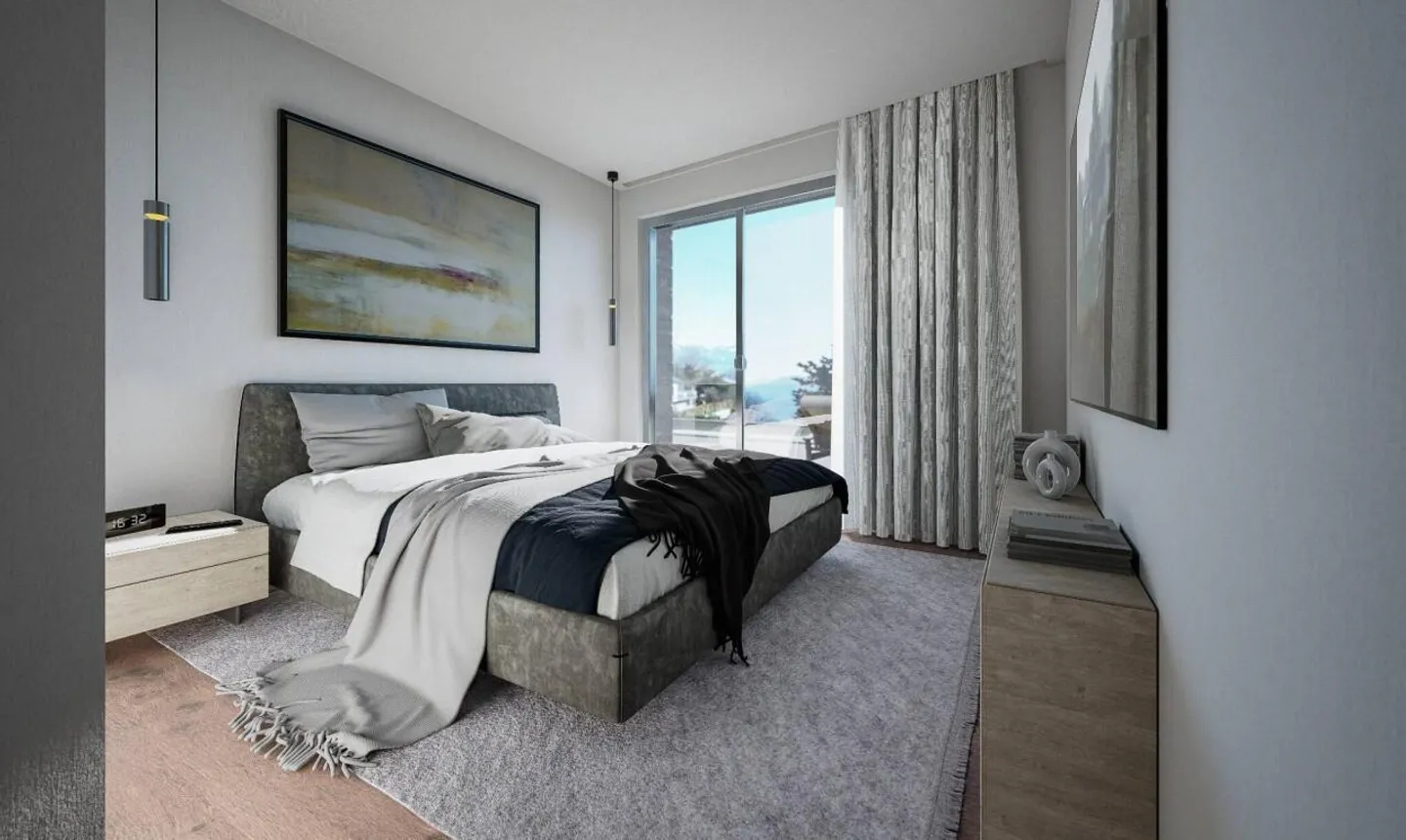 CHEXBRES – CONTEMPORARY VILLA WITH BREATHTAKING VIEW OF LAKE LEMAN - Photo 9 of 11