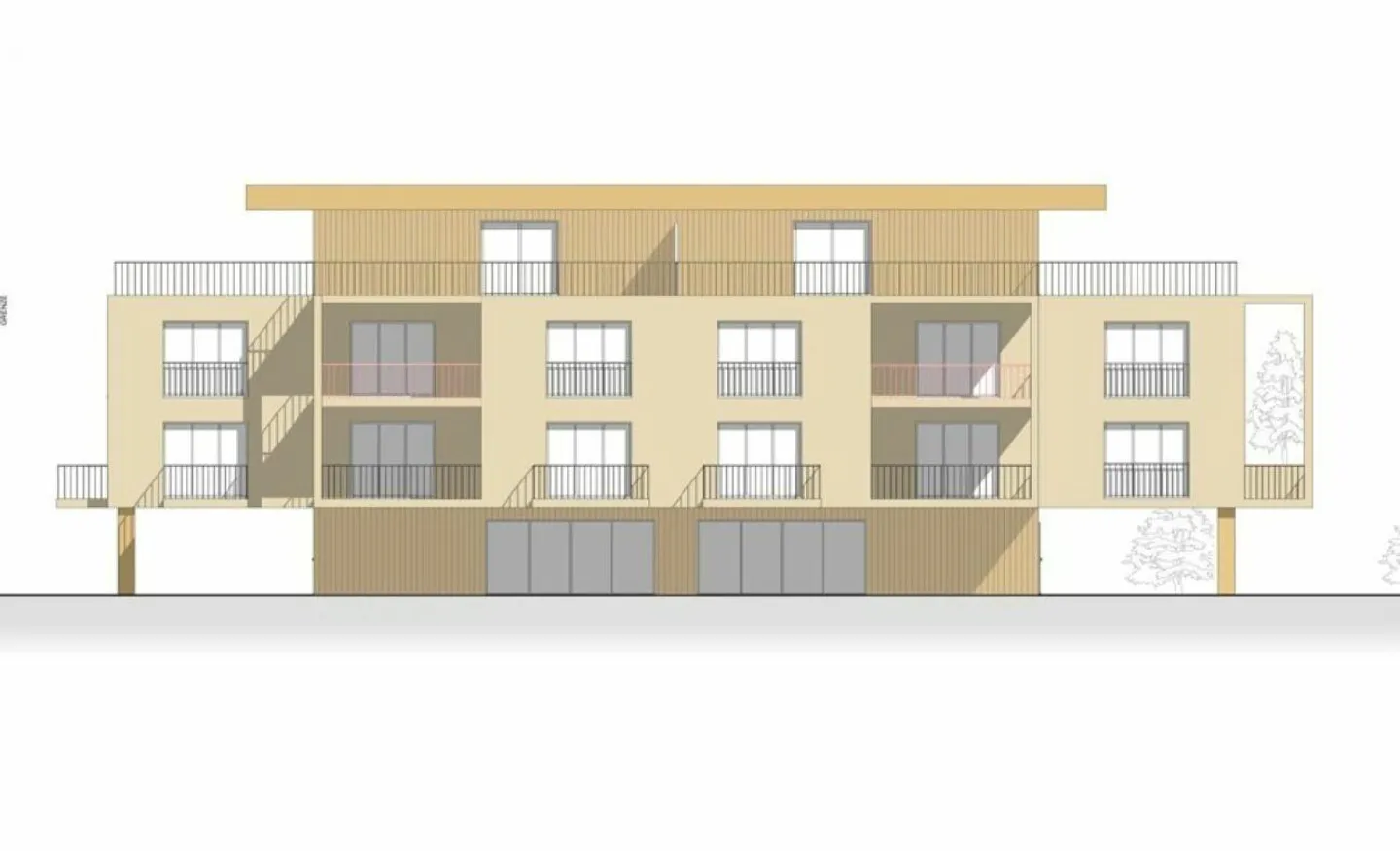 Projet de construction neuve attrayant avec des unités résidentielles et commerciales - Photo 2 sur 4