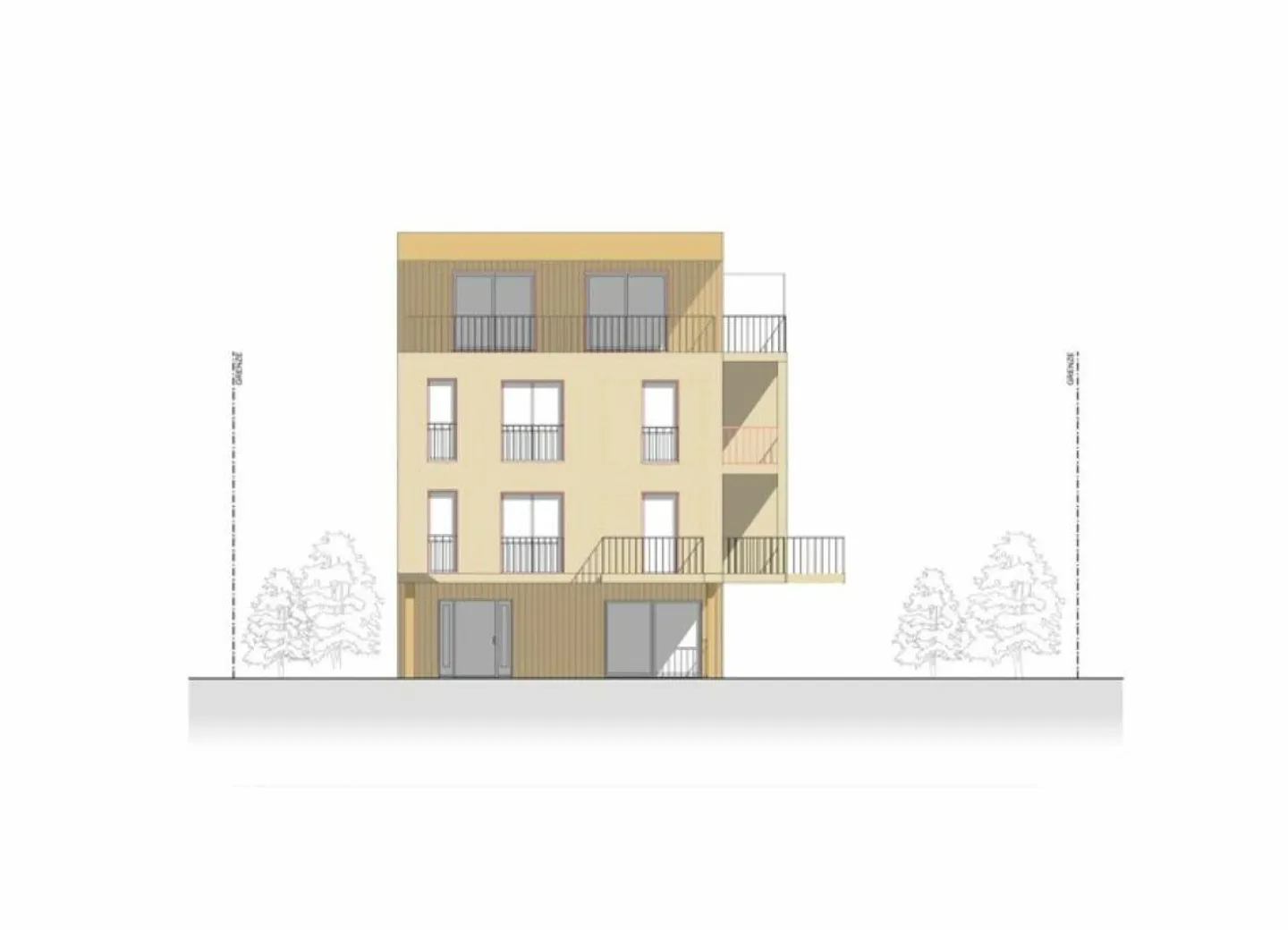 Projet de construction neuve attrayant avec des unités résidentielles et commerciales - Photo 4 sur 4