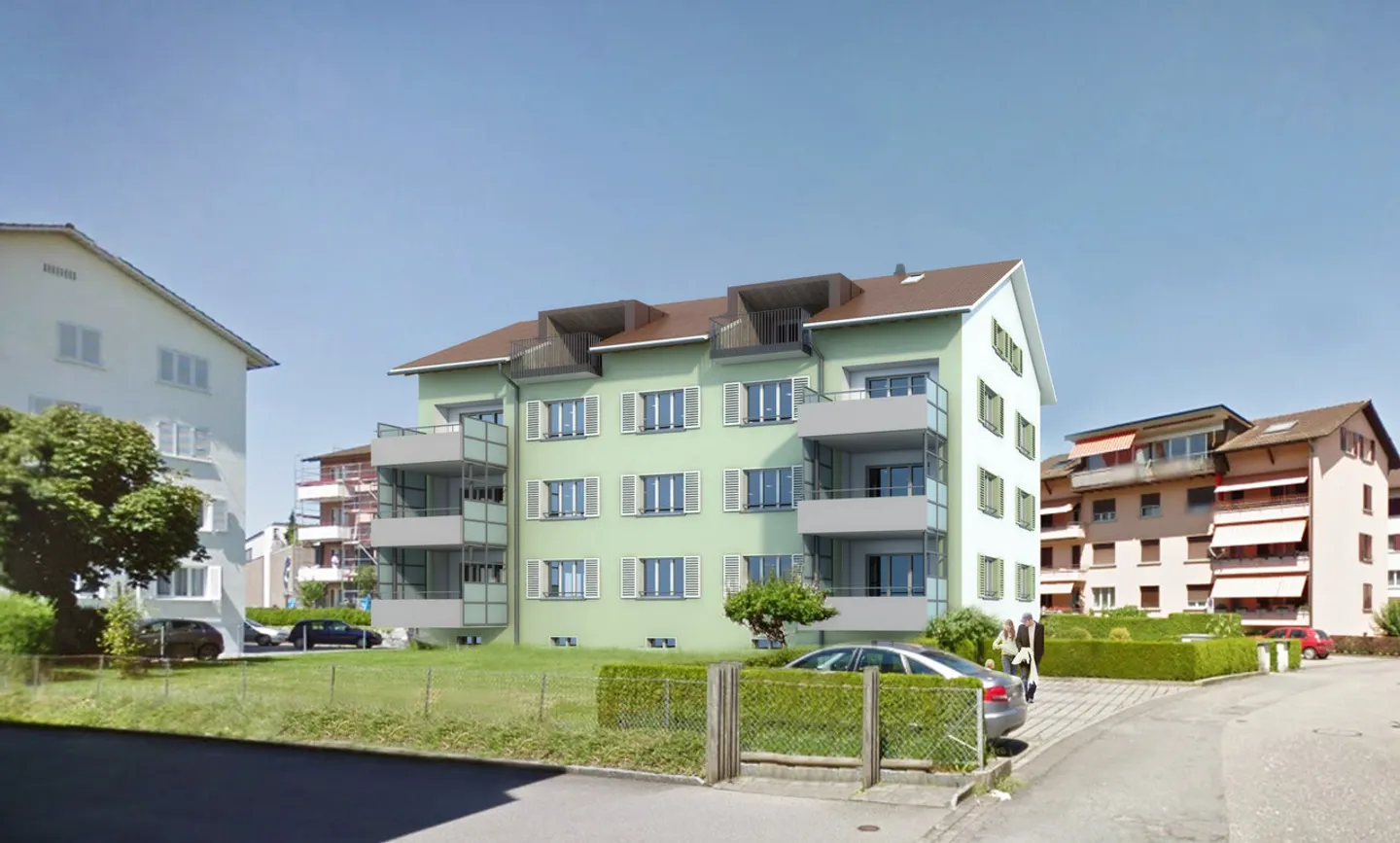 Your new home - 3-room apartment in the Meierhöfli district - Photo 1 of 9