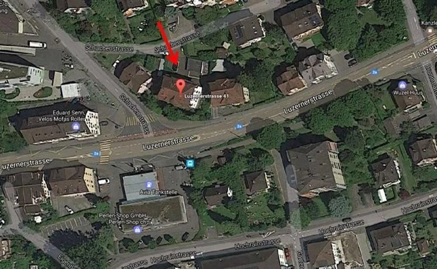 Parking space in Kriens near the AVIA gas station - Photo 3 of 3