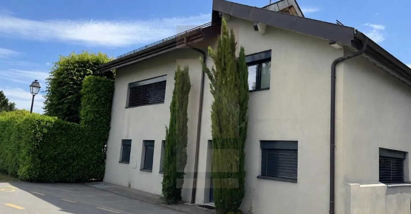Schöne zeitgenössische Villa im Herzen der Genfer Landschaft - Foto 2 von 12