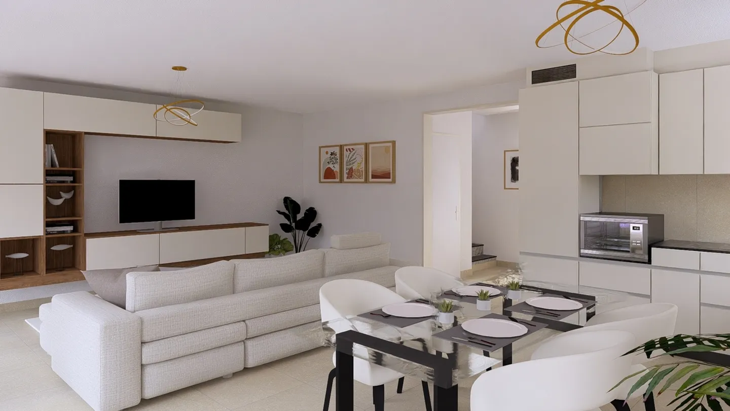 Family villas of 5.5 rooms with lake view in Meyriez / FR - Photo 12 of 27