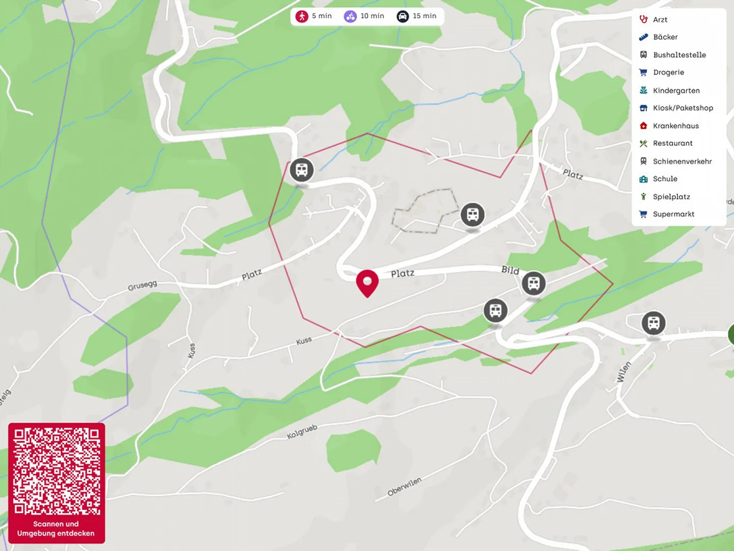 Maison individuelle avec projet d'extension approuvé à Walzenhausen - Photo 11 sur 11