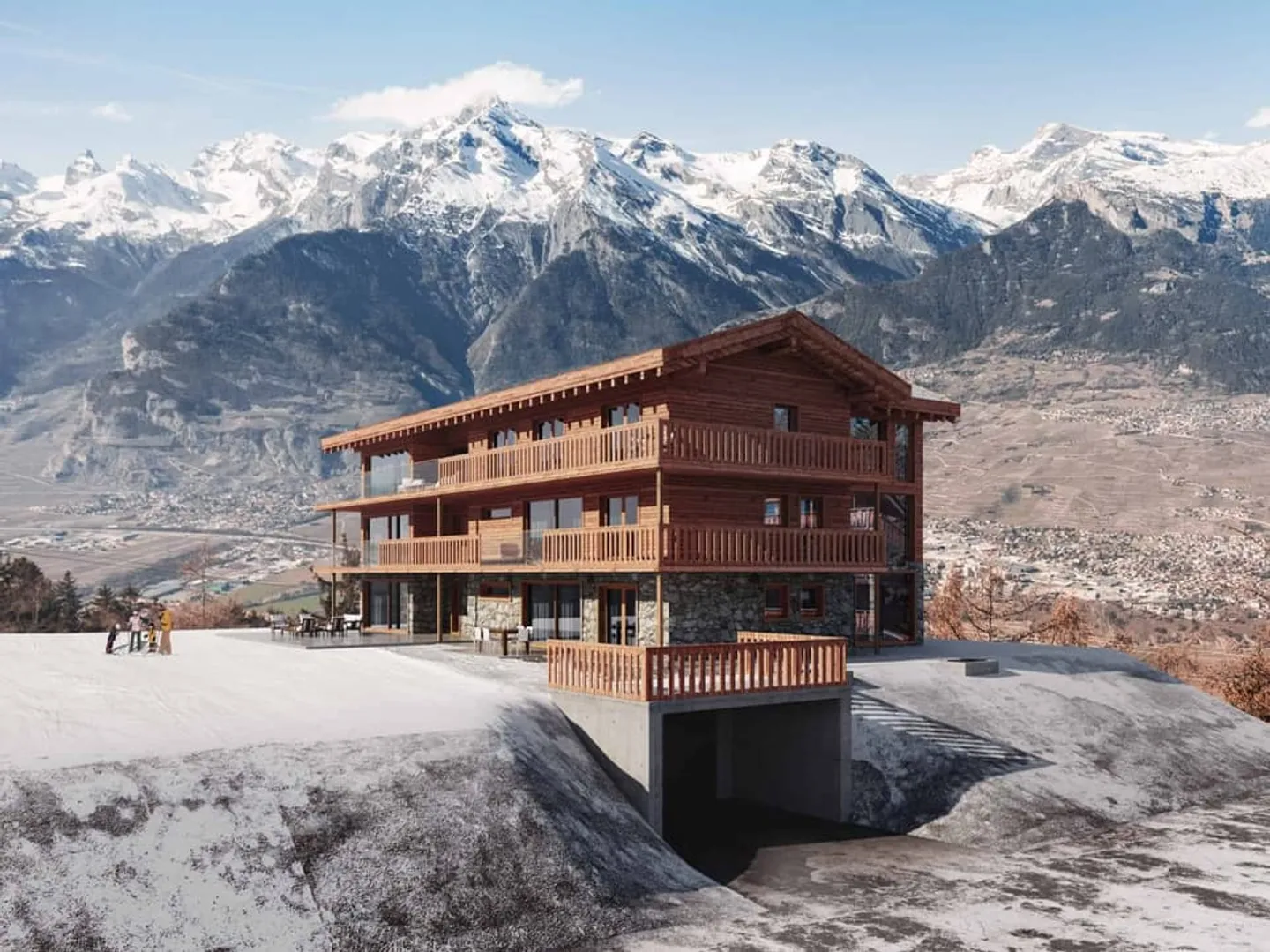 APPARTEMENT SKI-IN/SKI-OUT 1er ETAGE - Photo 1 sur 7