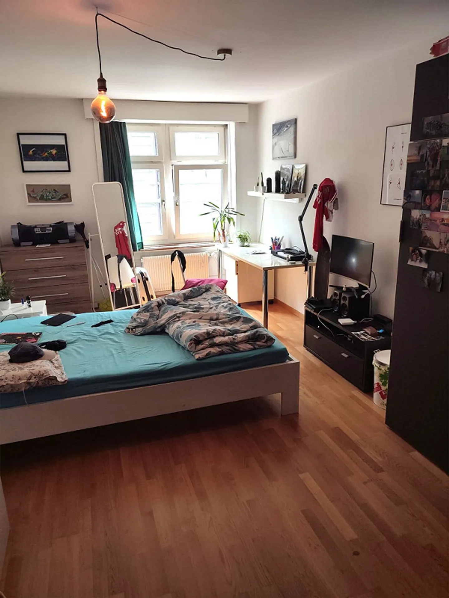 Près de la gare centrale de St-Gall, appartement ancien rénové et spacieux de 5.5 pièces avec balcon - Photo 10 sur 13