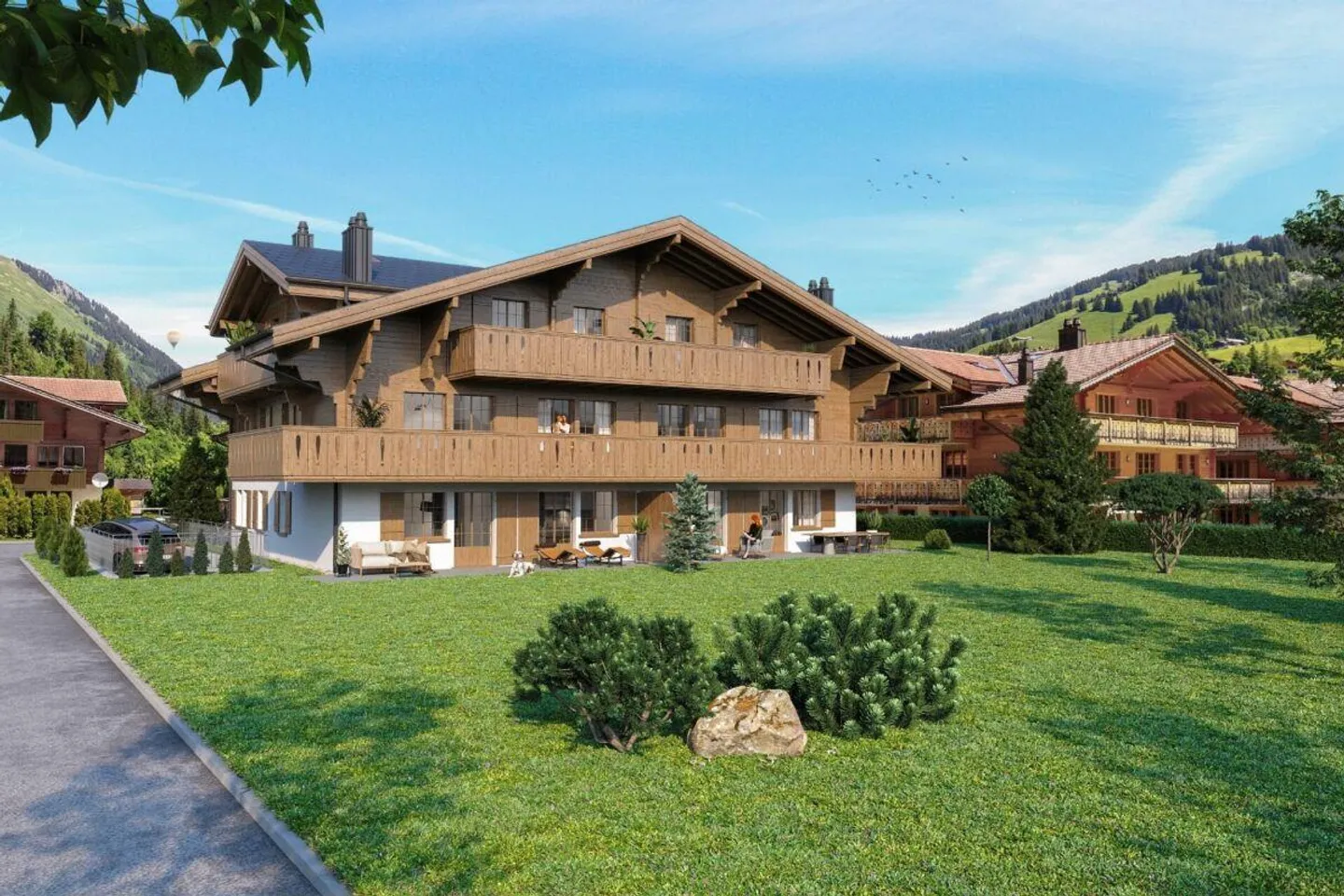 Modern 3.5-room penthouse apartment in new chalet West - Photo 1 of 4