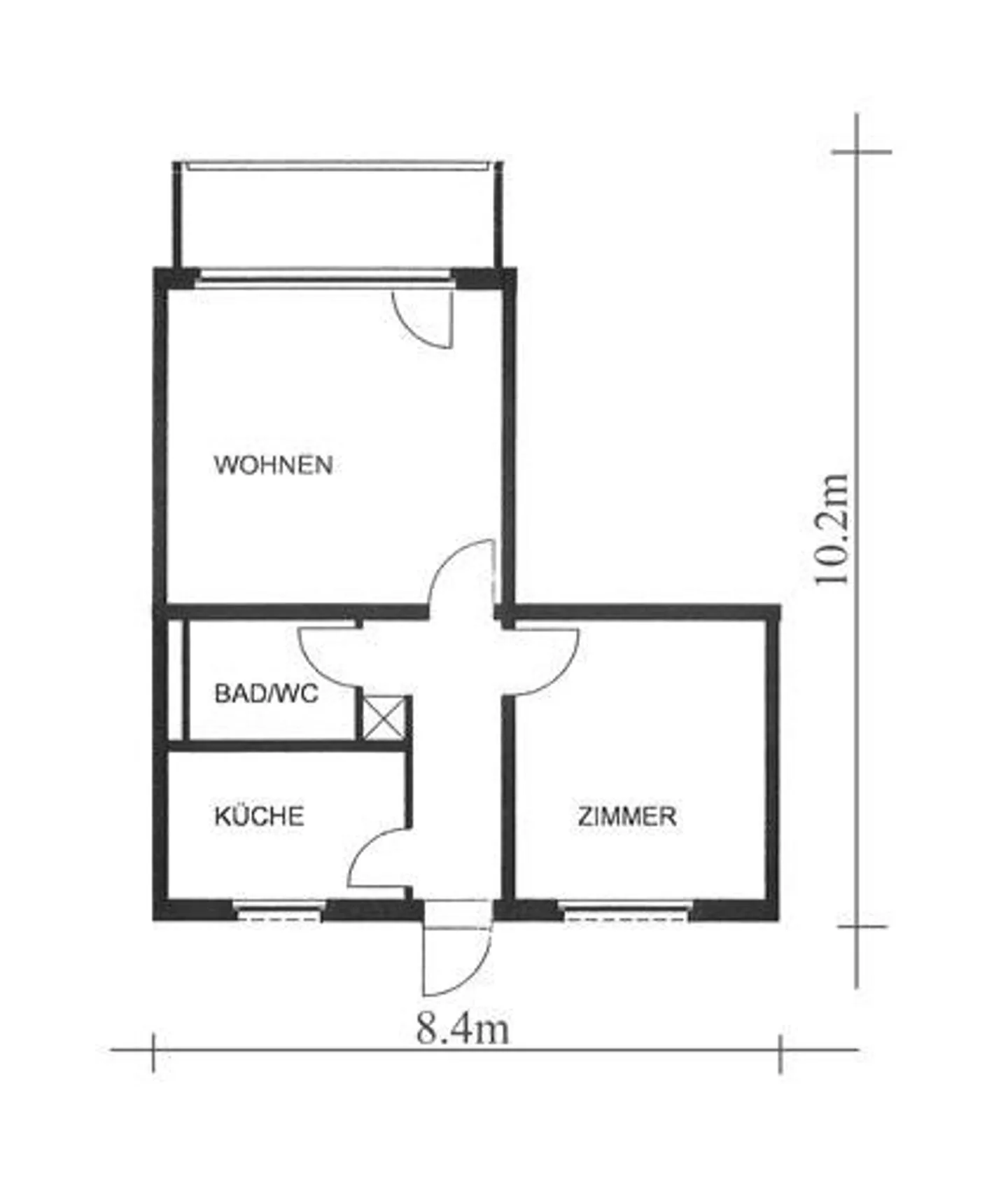 Appartement confortable, situé au centre près de Shoppi-Tivoli - Photo 2 sur 7
