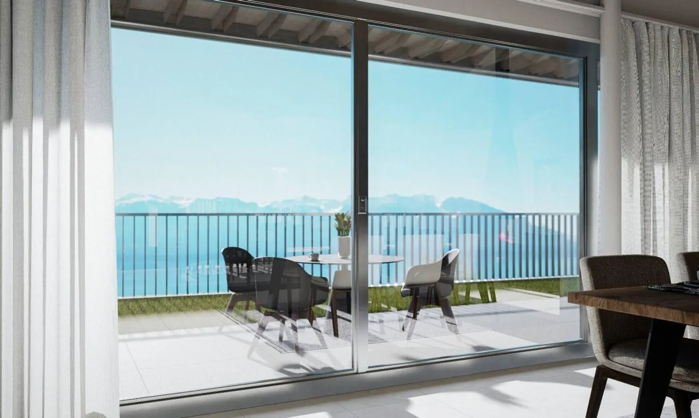 CHEXBRES – CONTEMPORARY VILLA WITH BREATHTAKING VIEW OF LAKE LEMAN - Photo 4 of 11