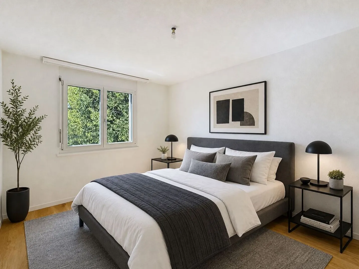 Sehr schöne renovierte 4,5-Zimmer-Wohnung mit Balkon - Foto 7 von 12