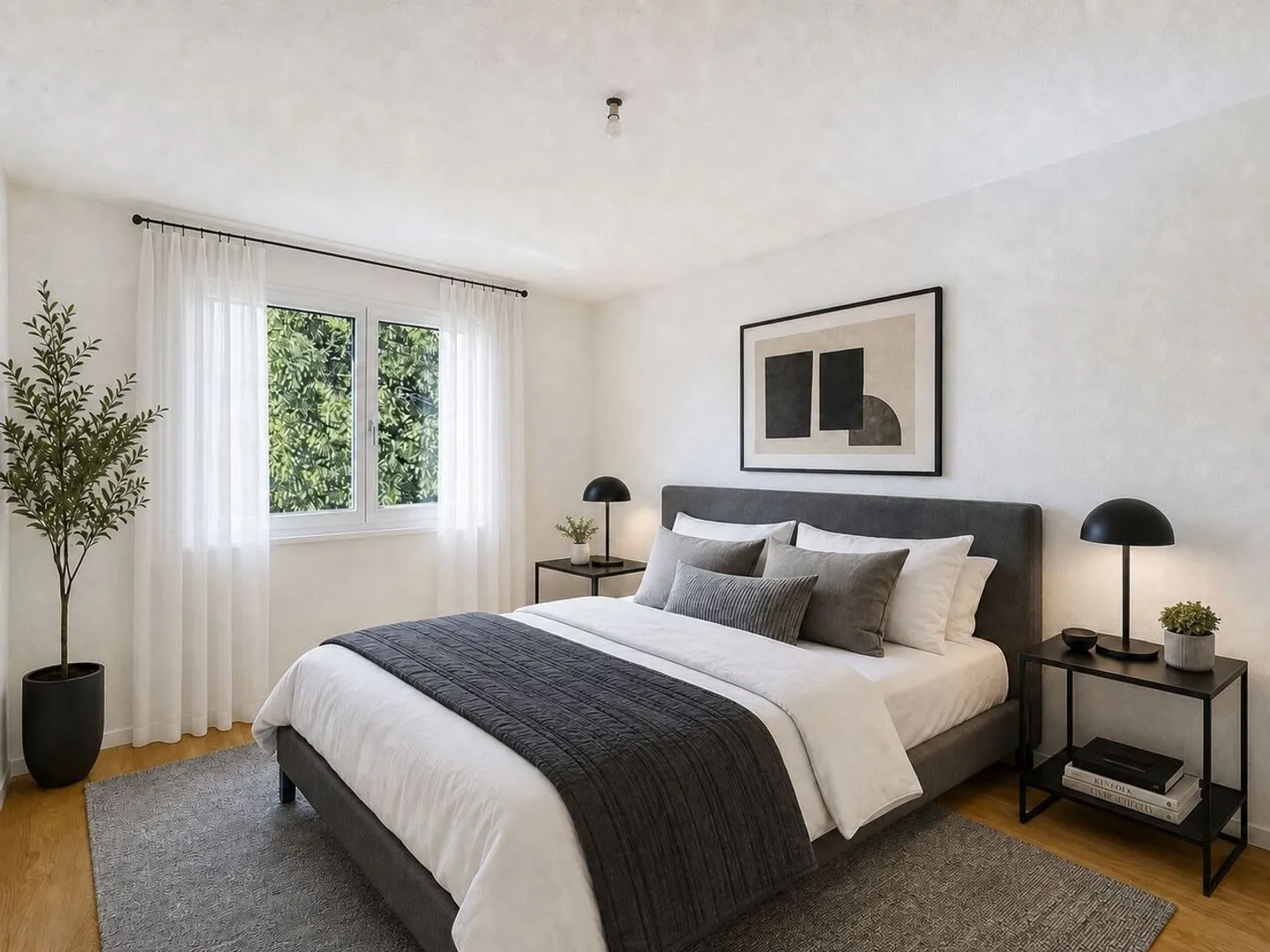 Sehr schöne renovierte 4,5-Zimmer-Wohnung mit Balkon - Foto 8 von 12