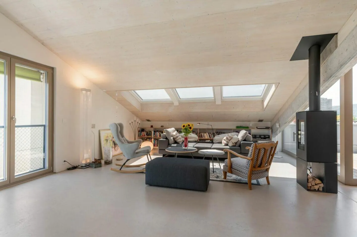 Exclusive penthouse on the top floor with two terraces, over... - Photo 13 of 21