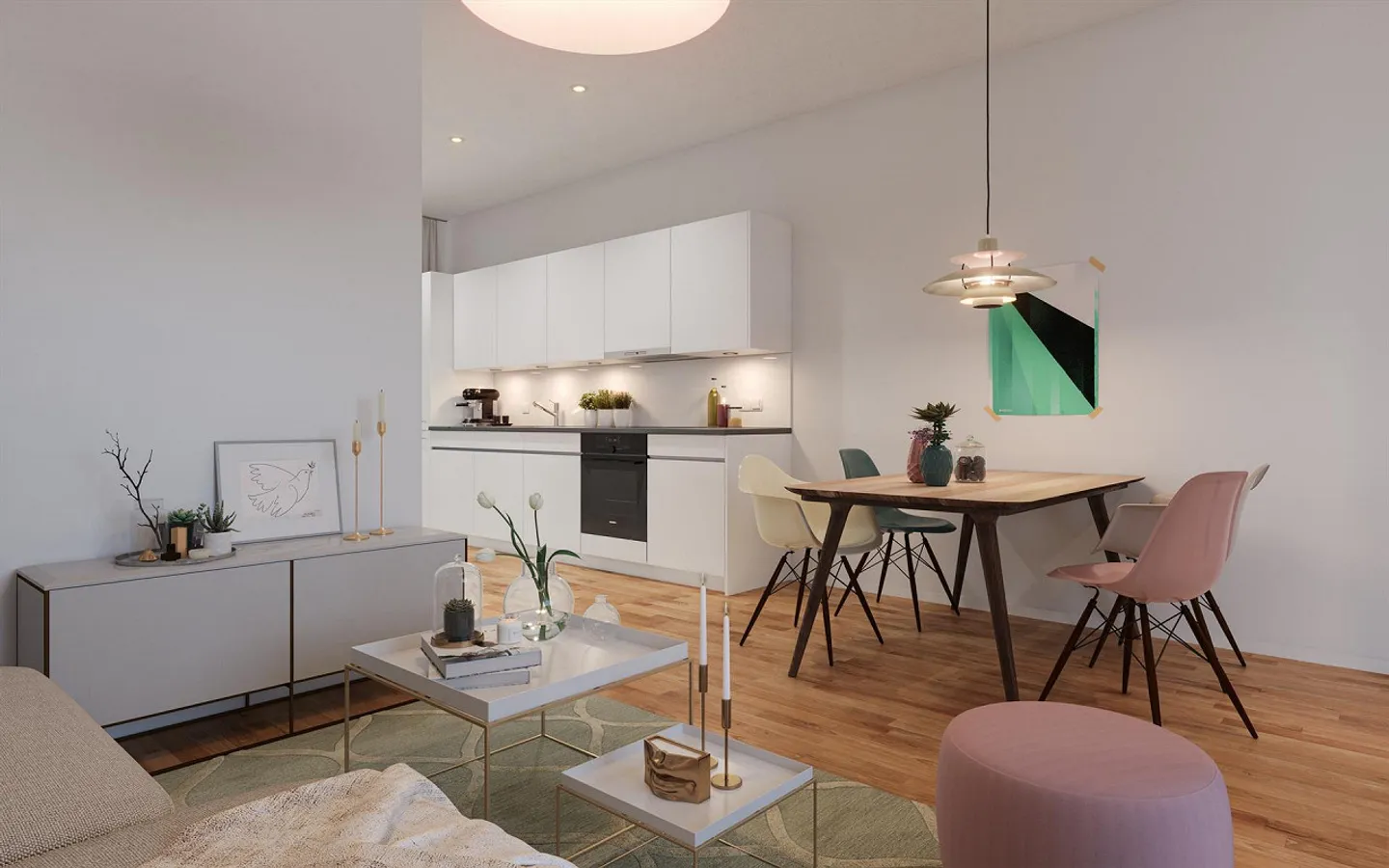 Modernes Apartment im Henz Areal - Foto 3 von 6