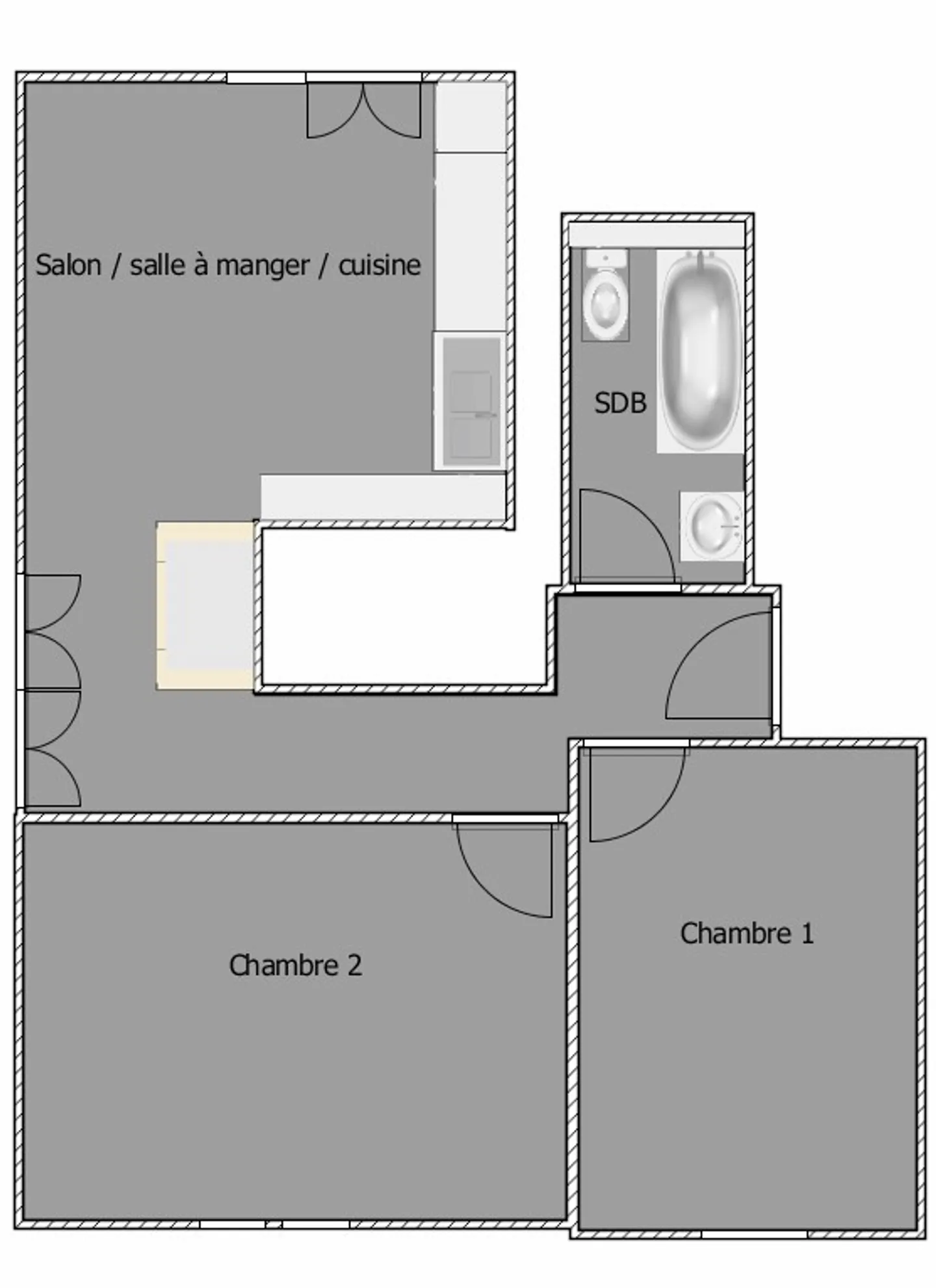 3-room apartment - Photo 14 of 14