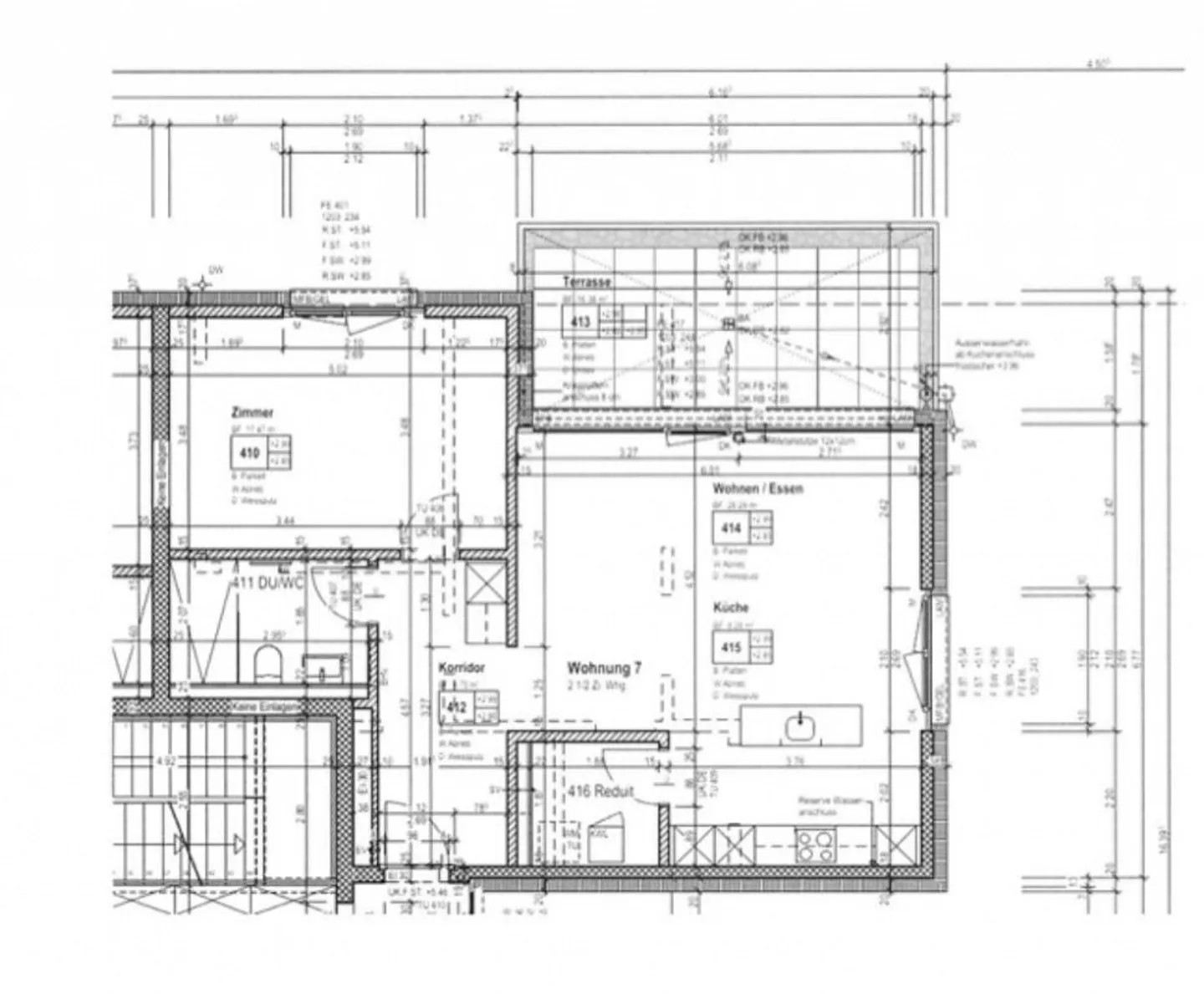 Appartamento 2,5 locali cerca nuovo inquilino nel bel Meggen LU - Foto 13 di 14