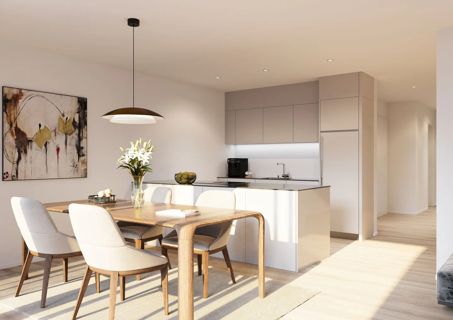 PARCO RESIDENZIALE VILLAGGIO - INIZIO VENDITE 2° FASE - Appartamento 3,5 locali al 2° piano - Foto 4 di 10