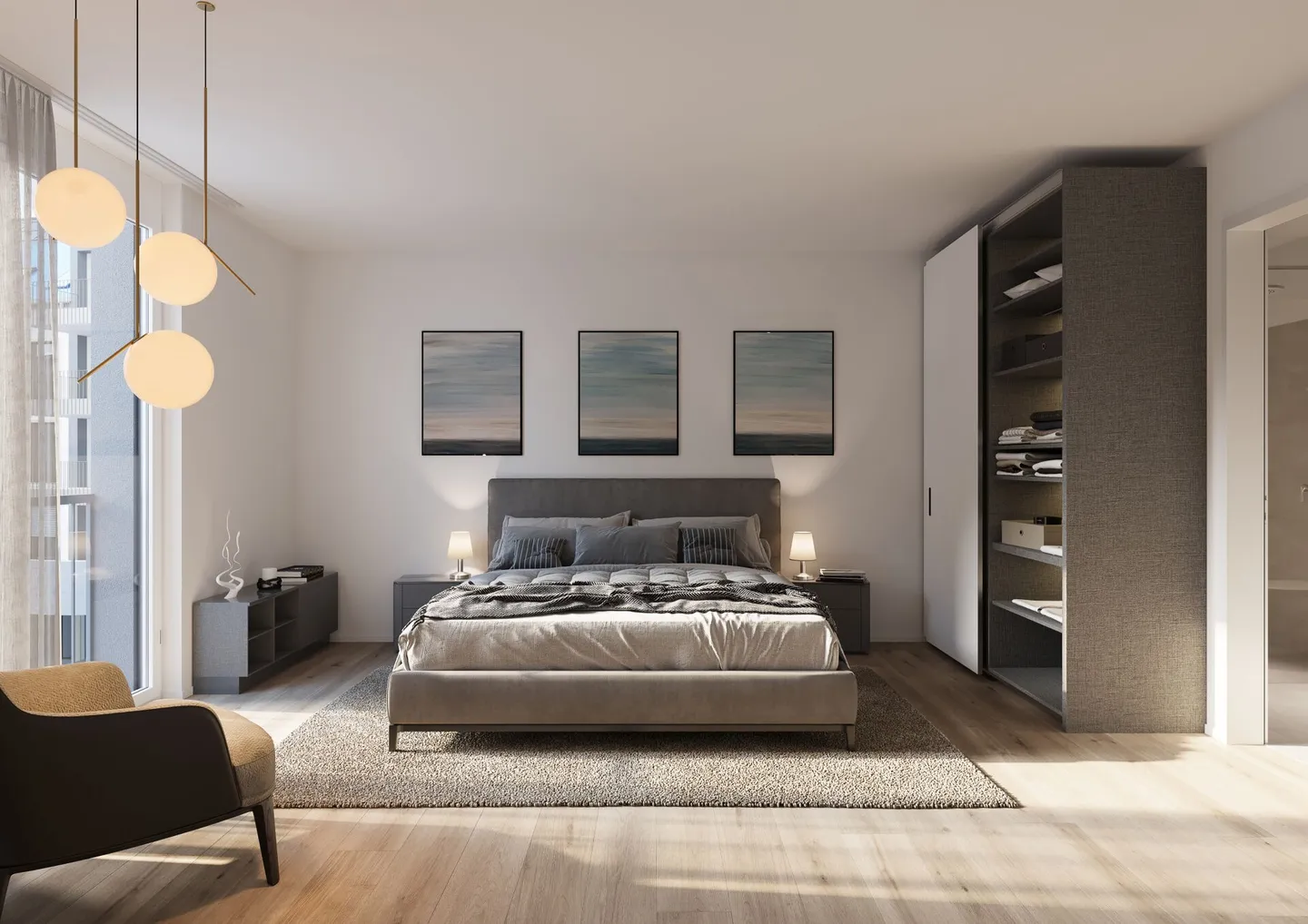 PARCO RESIDENZIALE VILLAGGIO - INIZIO VENDITE 2° FASE - Appartamento 3,5 locali al 2° piano - Foto 6 di 10