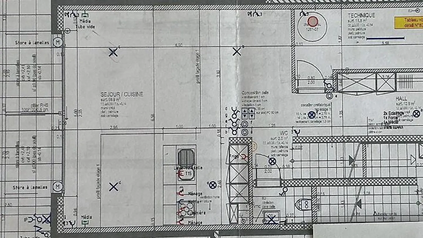 DUPLEX APARTMENT 4½ ROOMS IN MARLY (FR), FURNISHED, FIXED TERM - Photo 11 of 12