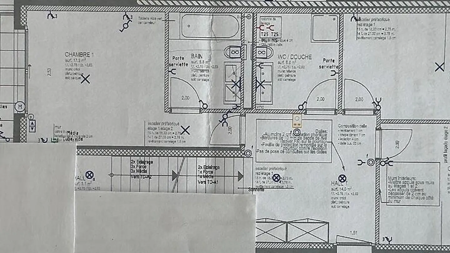 DUPLEX APARTMENT 4½ ROOMS IN MARLY (FR), FURNISHED, FIXED TERM - Photo 12 of 12
