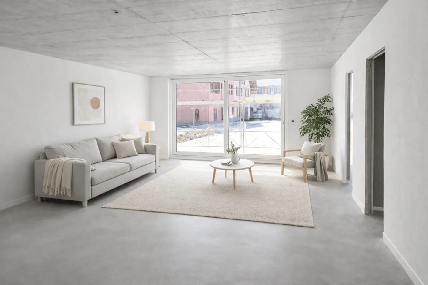 Lot 2 - 2,5 pces - Terrasse 21m2 + Jardin privé 7m2 - Photo 1 sur 12