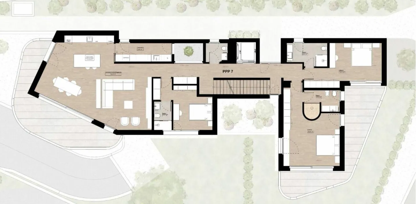 SOLD IN MINUSIO - NEW Penthouse 4.5 Rooms - Photo 9 of 9