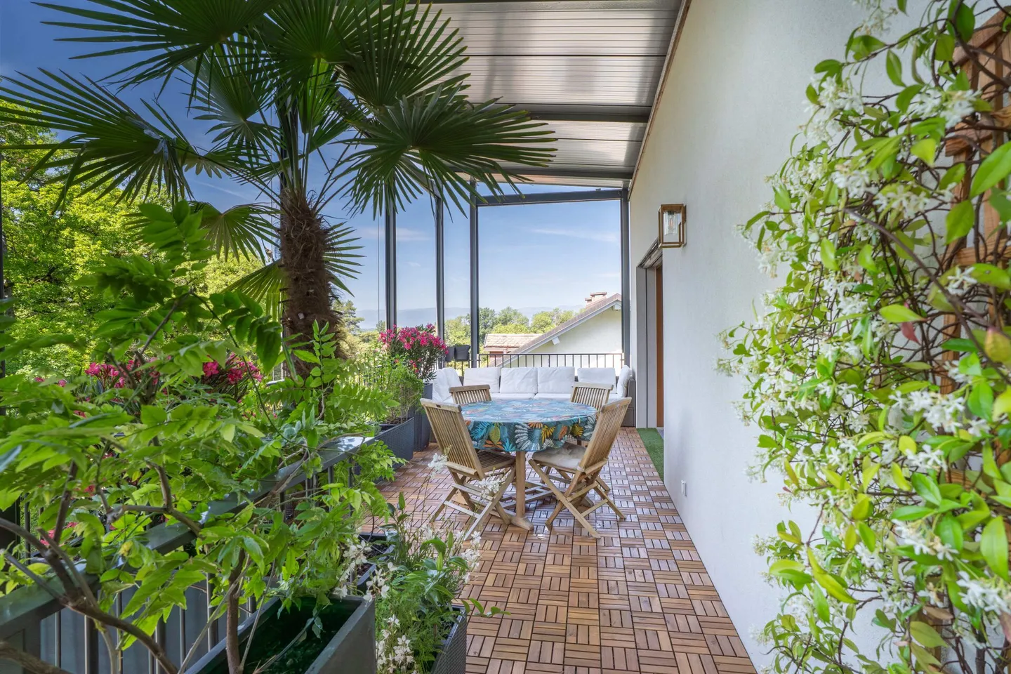 Appartamento eccezionale con terrazza panoramica e vista sul Giura a Presinge - Foto 8 di 21
