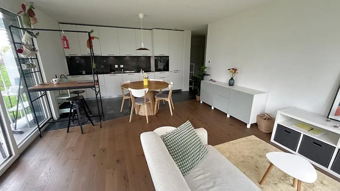 APPARTEMENT 3½ PIÈCES À DELÉMONT (JU), MEUBLÉ, TEMPORAIRE - Photo 7 sur 10