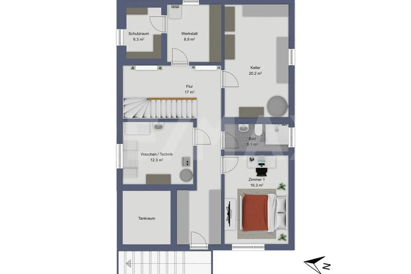 Espace pour des idées et une qualité de vie - Maison individuelle à Niederlenz - Photo 12 sur 13