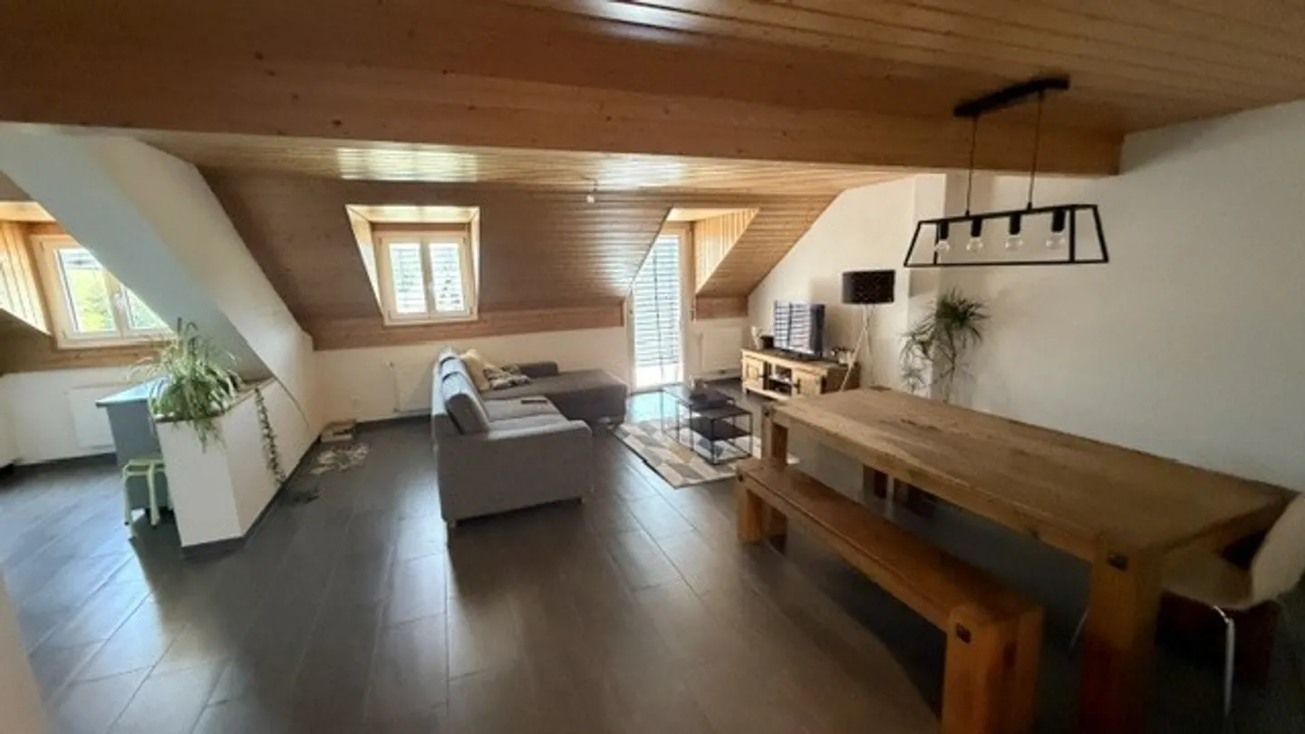 Renovierte Wohnung in Gruyère - Foto 4 von 8