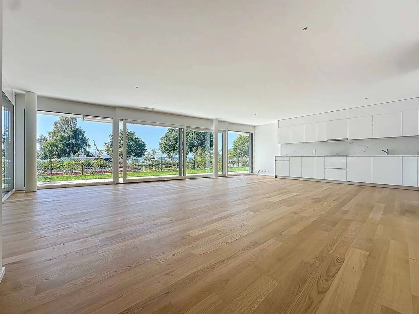 Appartamento straordinario di 5,5 stanze al piano terra con terrazza e giardino privato con vista sul lago - Foto 2 di 13