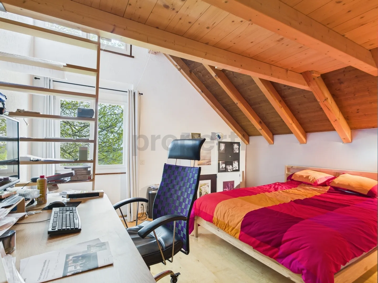 Grande maison individuelle avec appartement indépendant, jardin et vue dégagée - Photo 10 sur 12