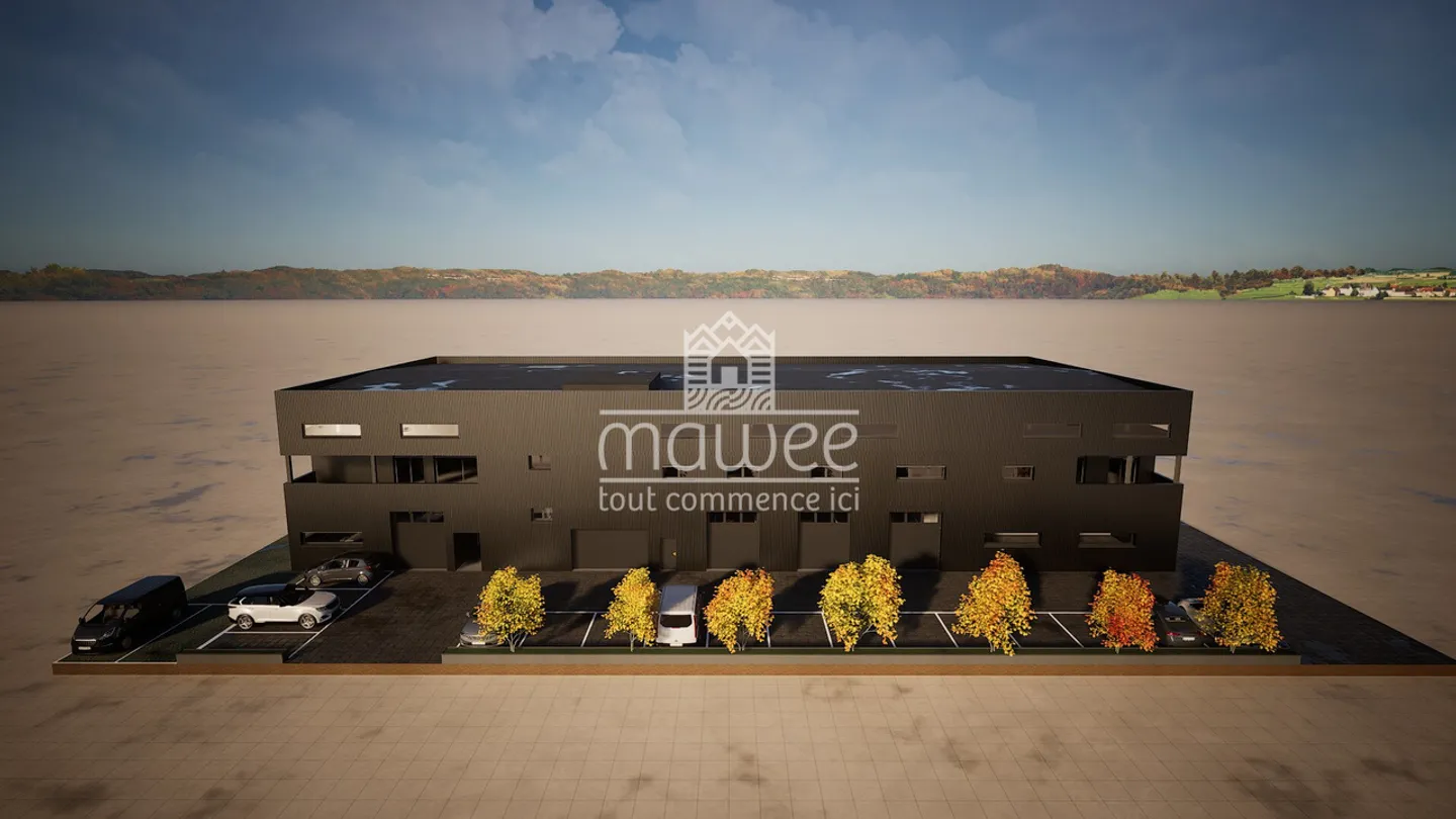 Box von 78 m² mit 1 Parkplatz inklusive - Foto 3 von 7