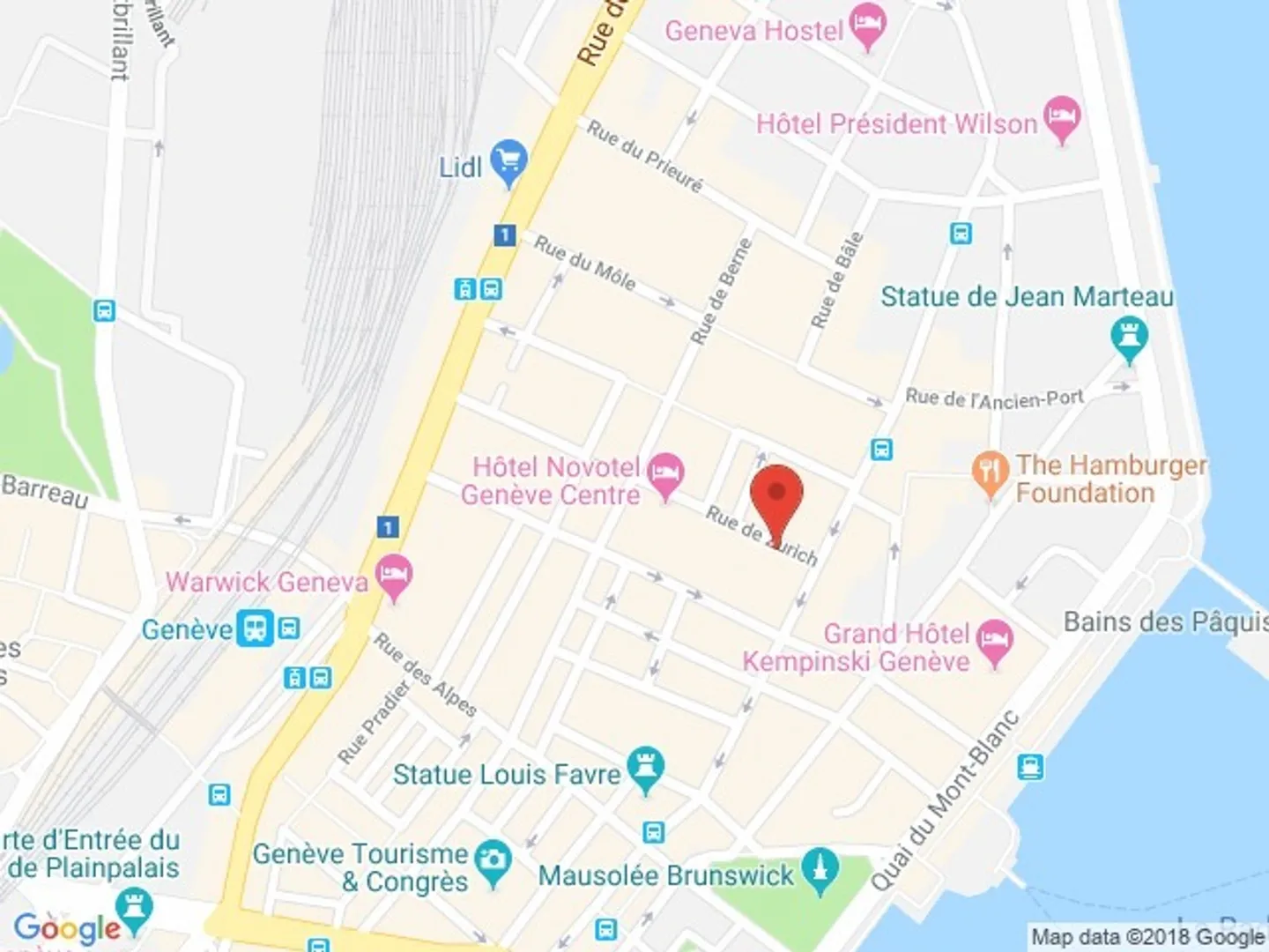 Beautiful 2-room apartment in Pâquis - Photo 9 of 9