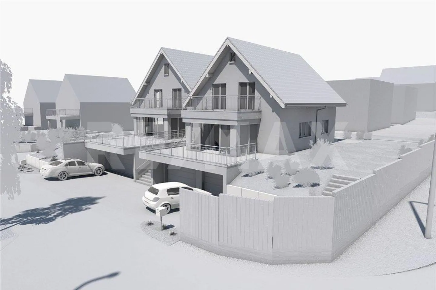 Realize your dream in one of two 5.5-room new single-family homes - Photo 6 of 7