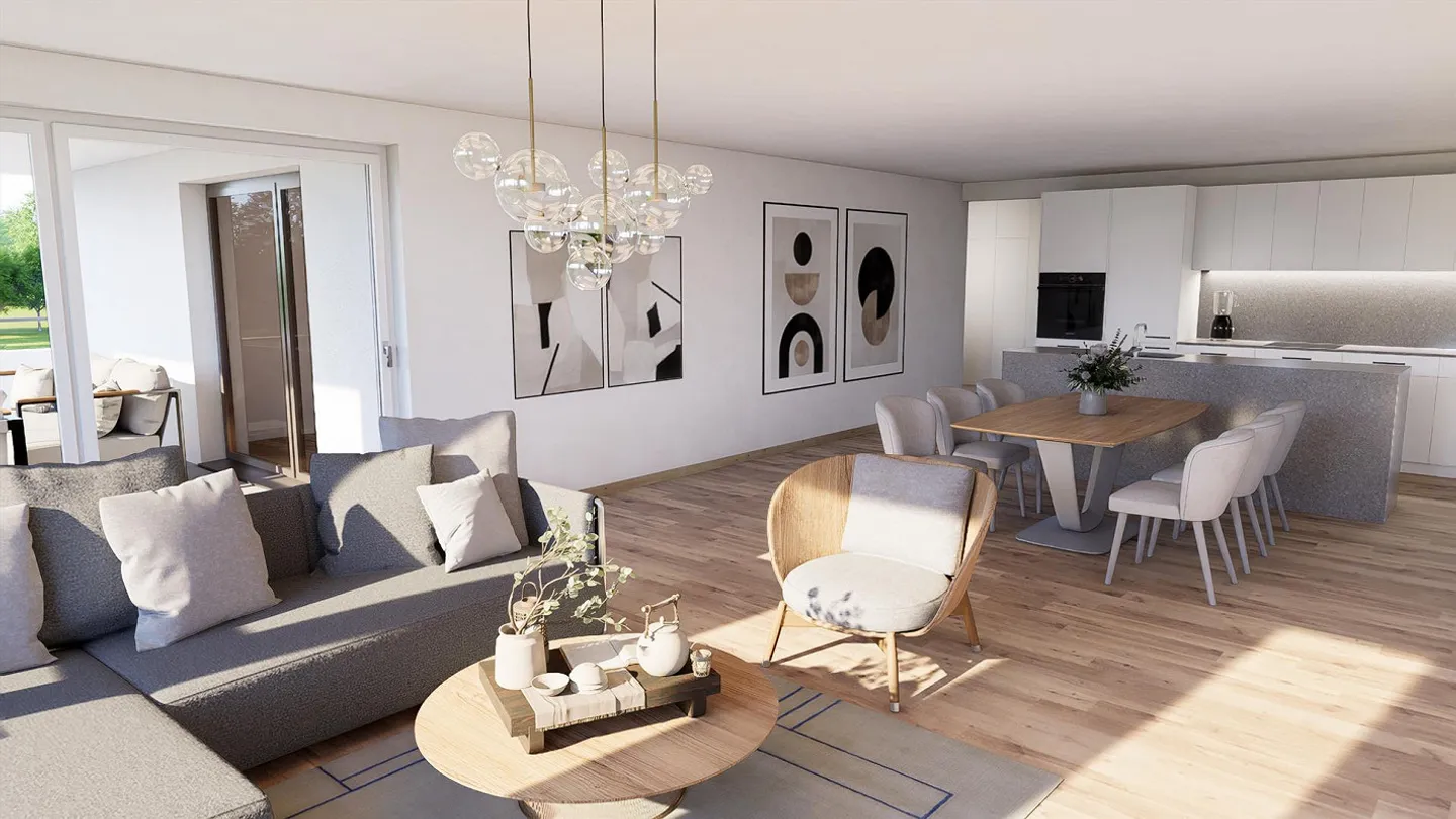 Nouveau bâtiment résidentiel "Waldhus" Jonschwil - Photo 3 sur 7