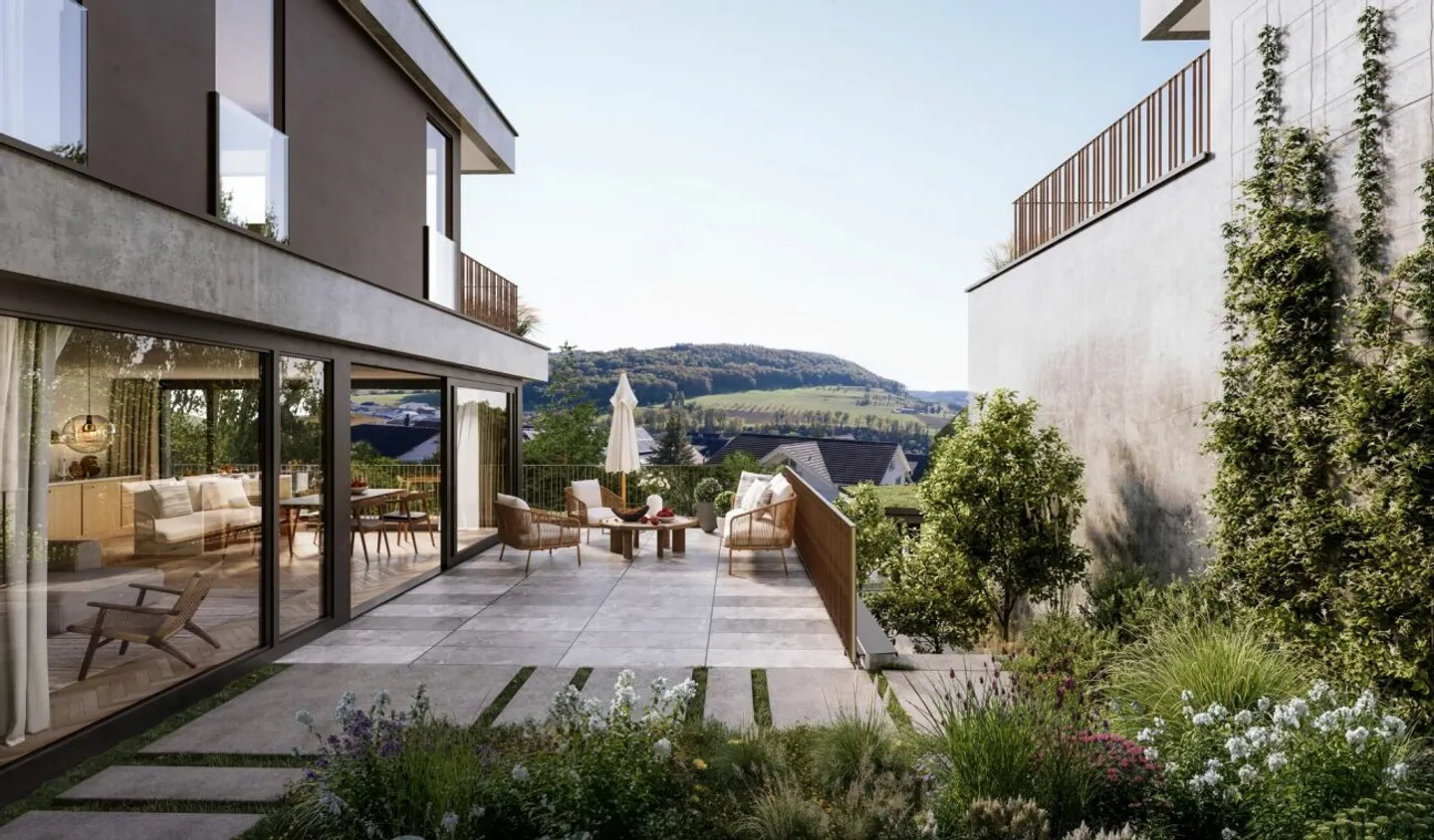 Nouvelle construction : Maison individuelle détachée avec vue panoramique et garage - Photo 3 sur 6