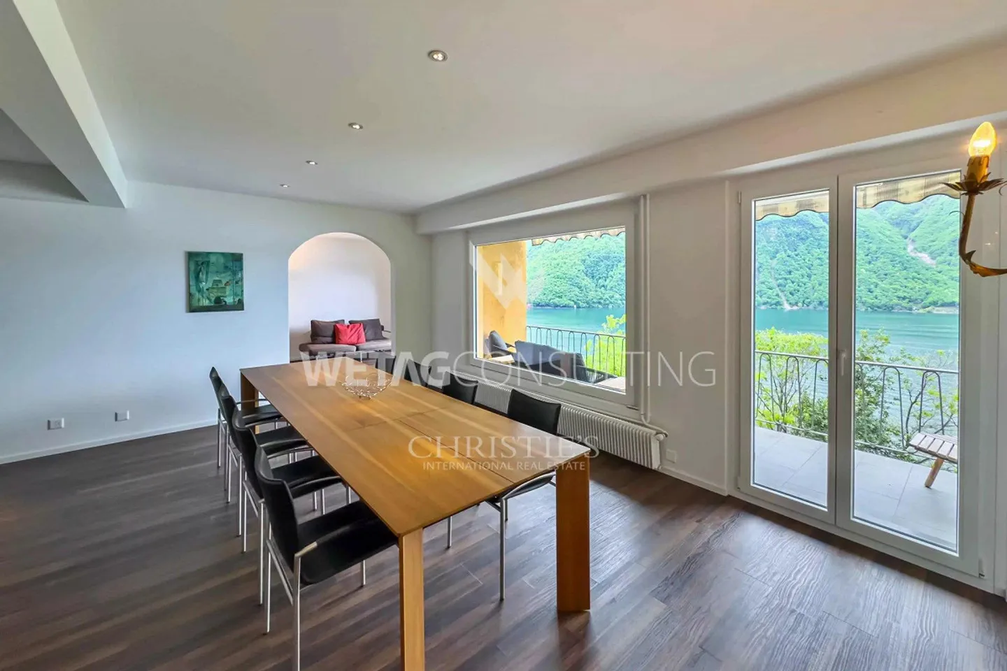 Lugano-Gandria: Villa con vista lago a 180° sul Lago di Lugano – anche un... - Foto 3 di 13