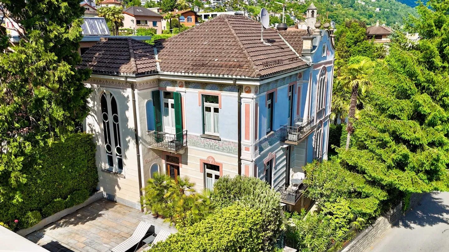 Villa elegante Belle Époque Residenza storica affascinante sul Lago Maggiore - Foto 1 di 38
