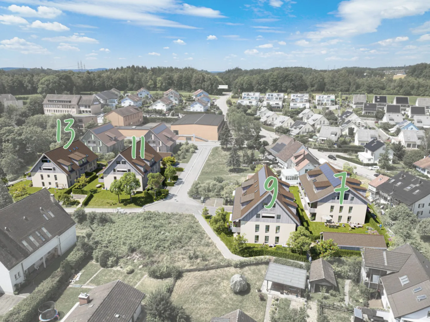 Wohneigentum im Grünen - modern, zentral, nachhaltig - Foto 2 von 14