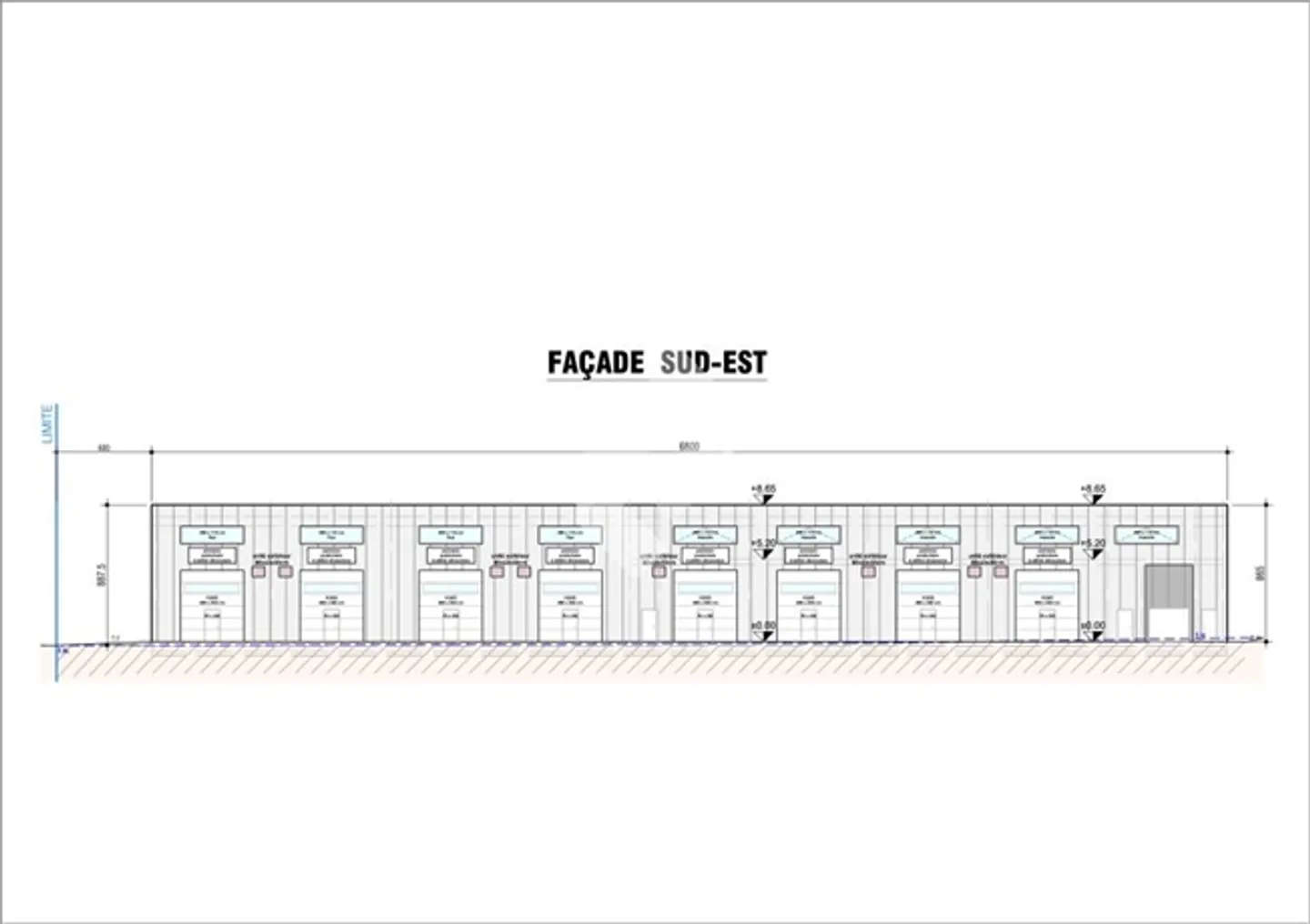 Nouvelle halle commerciale/industrielle disponible à un prix négociable - Photo 4 sur 10