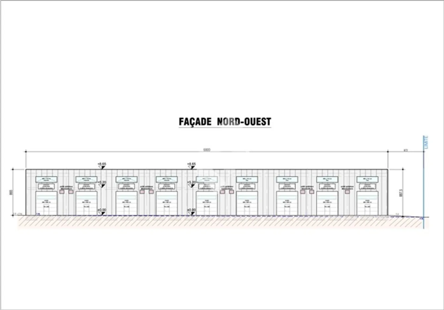 Nouvelle halle commerciale/industrielle disponible à un prix négociable - Photo 5 sur 10