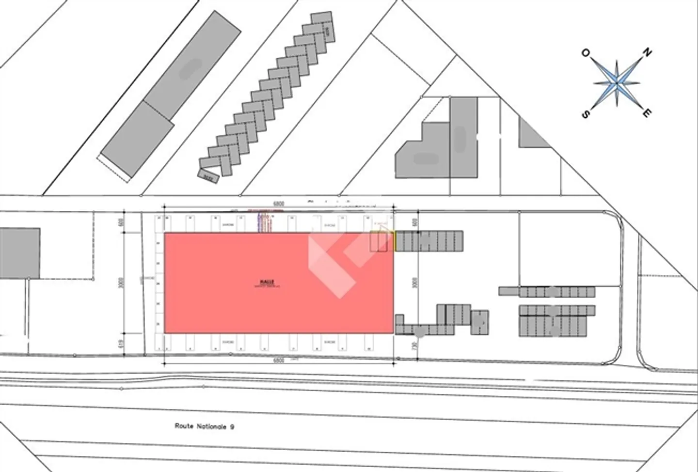 Nouvelle halle commerciale/industrielle disponible à un prix négociable - Photo 8 sur 10