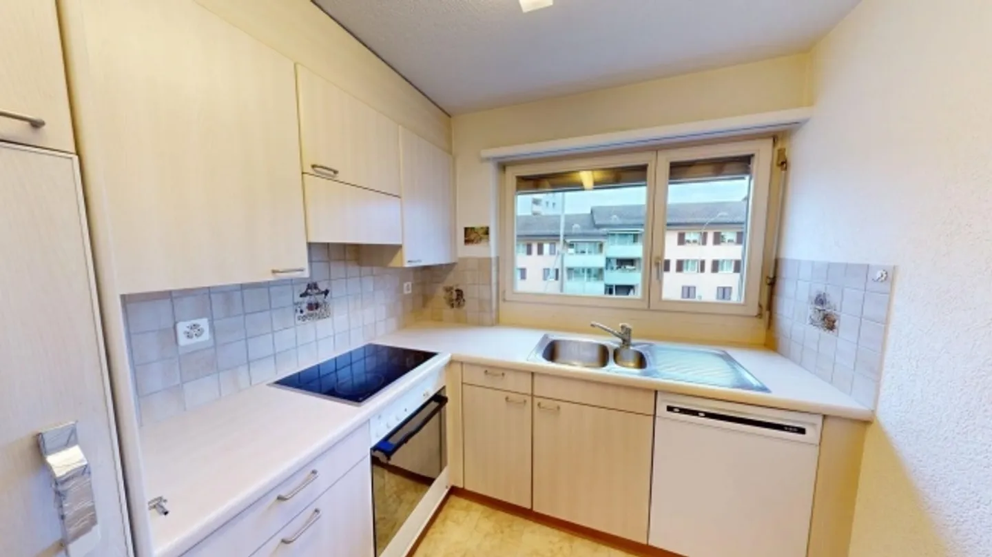 Appartement non meublé de 4 pièces à usage temporaire à Zurich-Oerlikon (limité au 31.03.2027) - Photo 4 sur 9