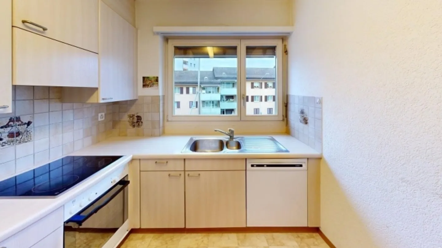 Appartement non meublé de 4 pièces à usage temporaire à Zurich-Oerlikon (limité au 31.03.2027) - Photo 3 sur 9