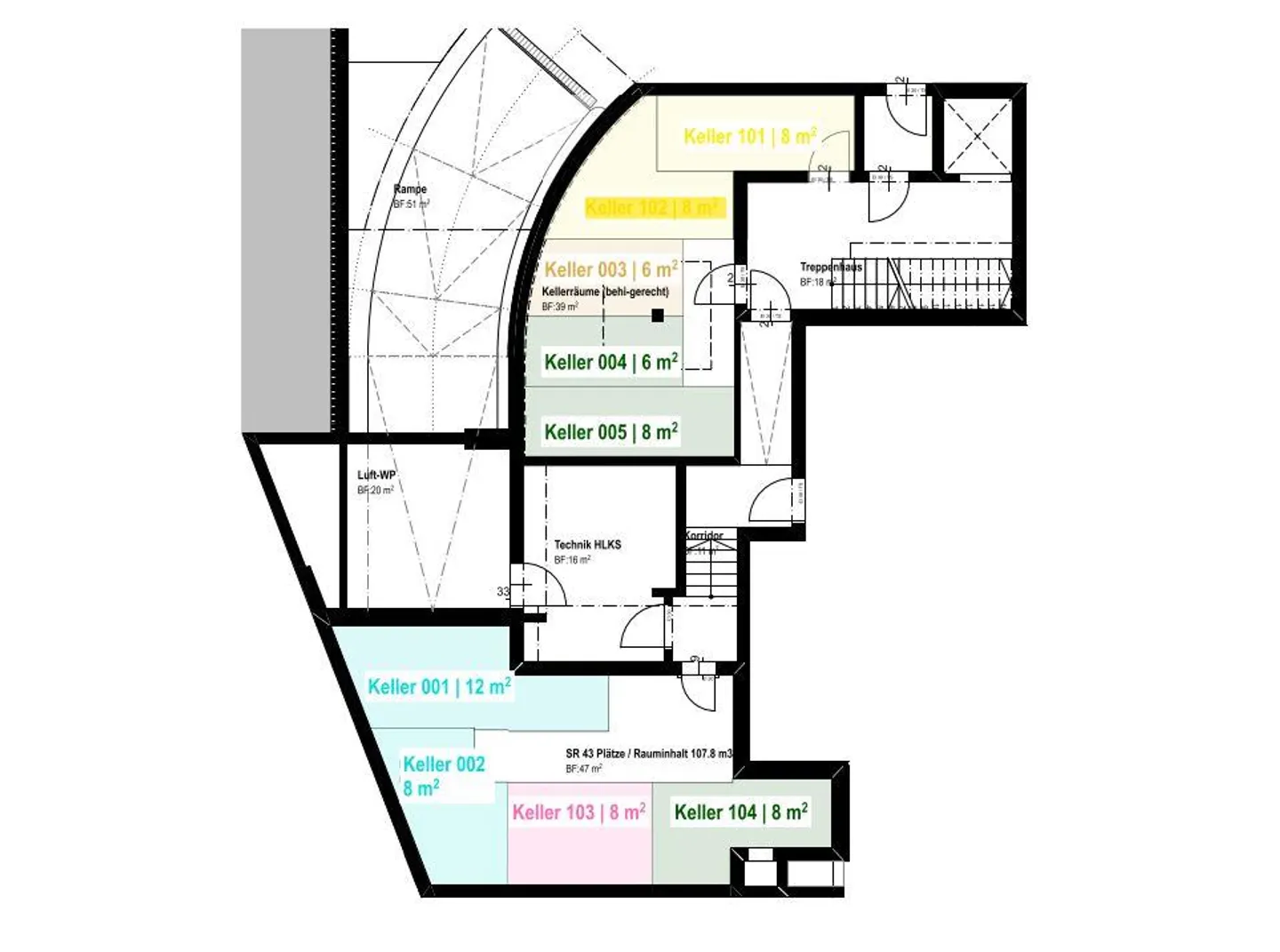 Modern 3.5-room apartment in Knonau near the train station - Photo 10 of 10