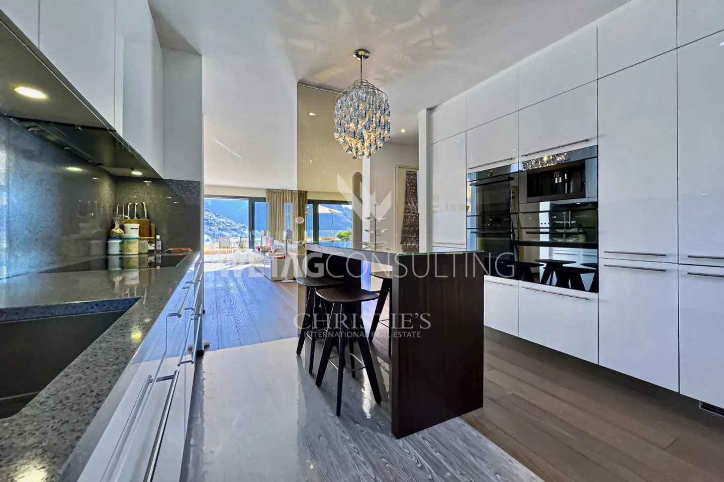 Appartamento a Porza con giardino privato e vista sul lago in vendita - Foto 4 di 13