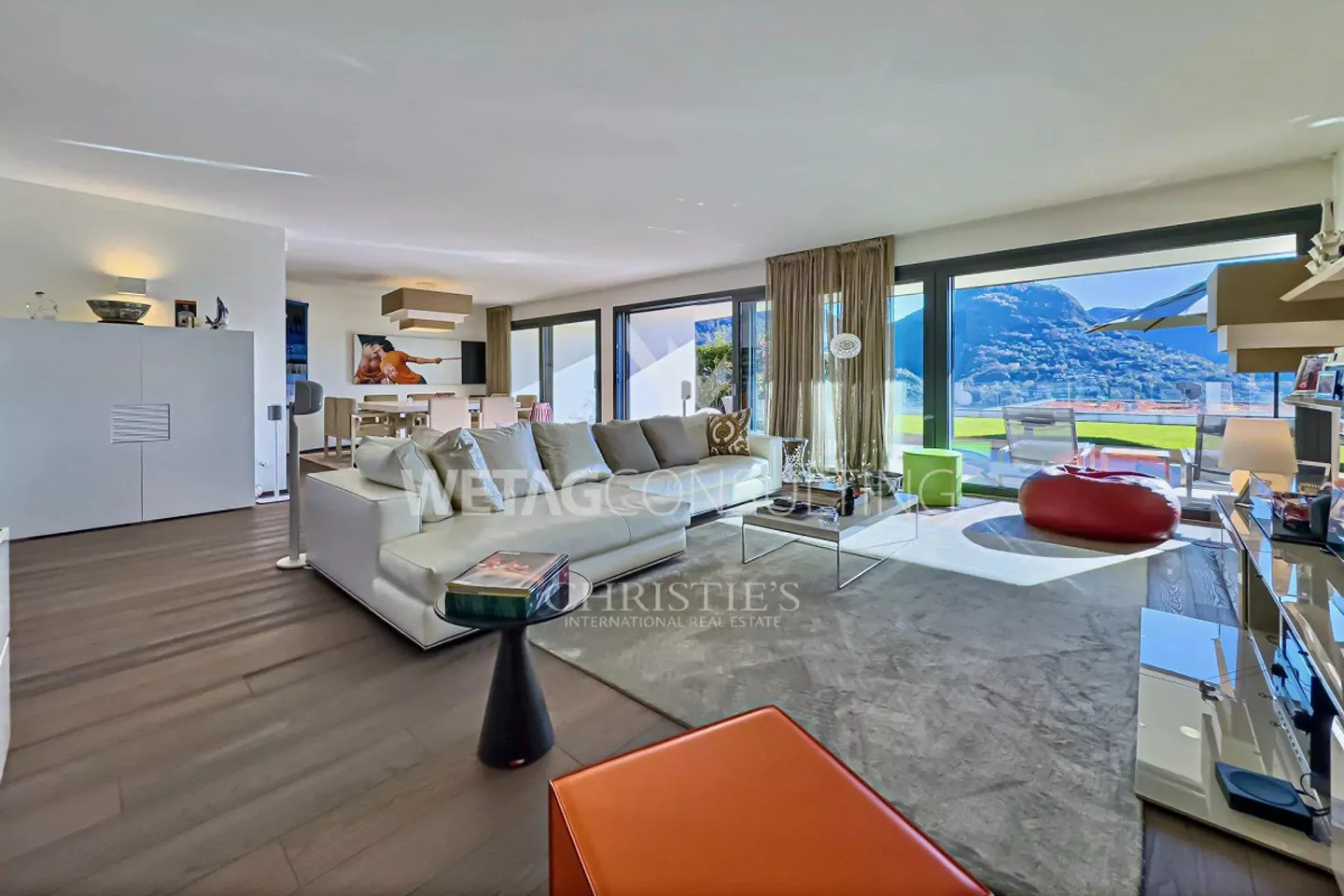 Appartamento a Porza con giardino privato e vista sul lago in vendita - Foto 3 di 13