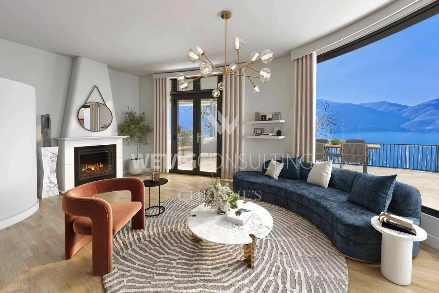 Villa da ristrutturare in una posizione spettacolare con vista panoramica sul lago ad Ascona in vendita - Foto 4 di 13